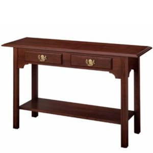 NEW For 2019 – Chippendale: Sofa Table With Drawer & Shelf