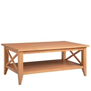 Monterey: Rectangular Coffee Table With Shelf