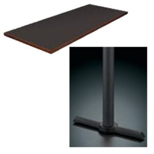 9000 Series Double Pedestal Table