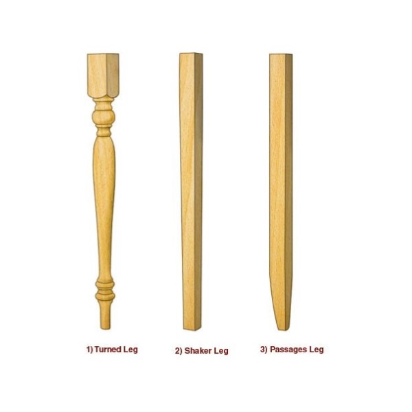 Table Leg Options