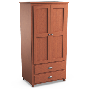 Aspen: Double Wardrobe With Two Drawers