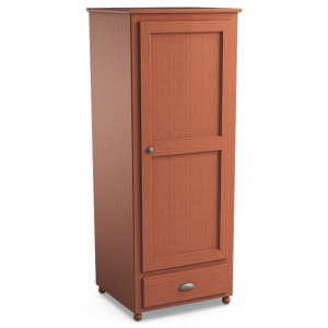 Aspen: Single Wardrobe With One Drawer