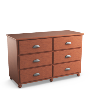 Aspen: Six Drawer Dresser