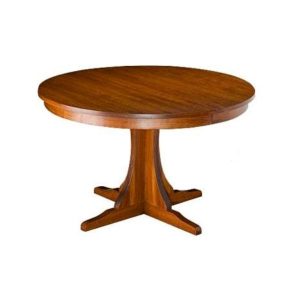 Custom Wood Pedestal Table