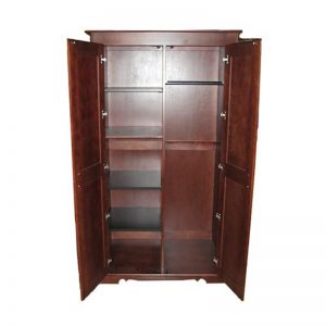 Custom Wardrobe With One-Side Shelving