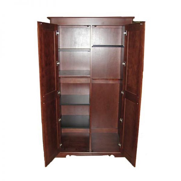 Custom Wardrobe With One Side Shelving