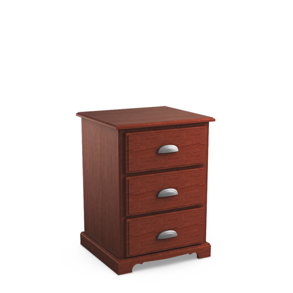 Georgetown P2123 Three Drawer Nightstand