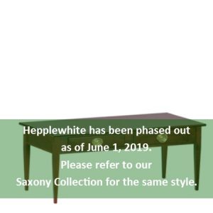 Hepplewhite: Rectangular Coffee Table With Drawer