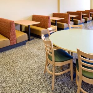 Johnson Dining Hall -Booth Seating – York College