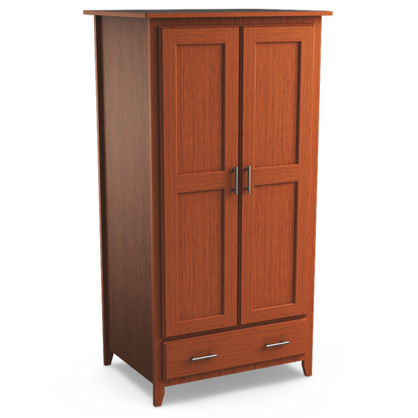 Kingston P2935 Double Wardrobe One Drawer