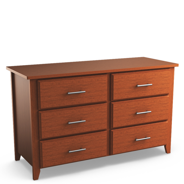 Kingston P2952 Six Drawer Dresser