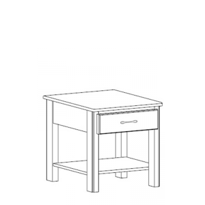 Kirkwood: Open Nightstand