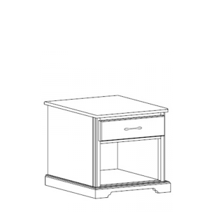 Kirkwood: Single Drawer Nightstand