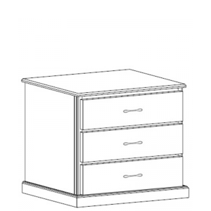 Manhattan: Three Drawer Chest