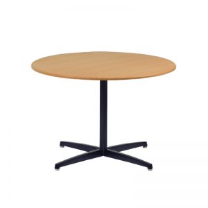 Metal Base X-Base Pedestal Adjustable Height Table