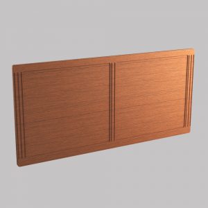 Wellington: Queen Wall Mount Headboard