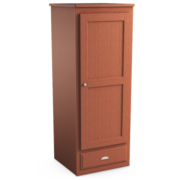 Oasis P4533 Single Wardrobe One Drawer