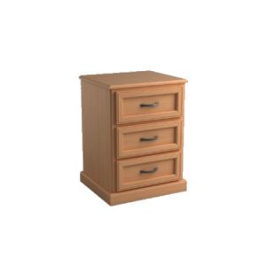 Brentwood: Three Drawer Nightstand