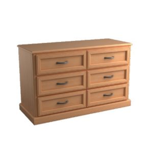 Brentwood: Six Drawer Dresser