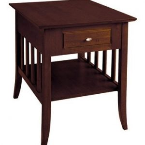 Passages – 487DS W – End Table – Darker Finish