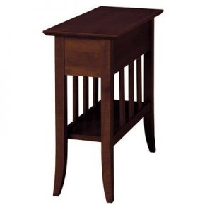 Passages – 489S W – Chairside Table – Darker Finish