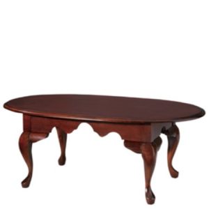 Queen Anne : Oval Coffee Table