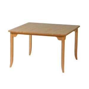 Raised Apron Table With Four Legs