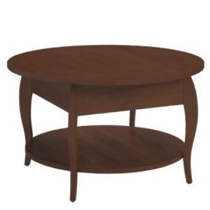 Harlo Round Coffee Table – Darker Finish