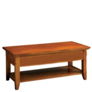 Livingston: Rectangular Coffee Table With Shelf