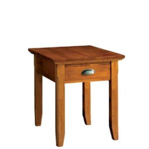 Livingston: Rectangular End Table With Drawer