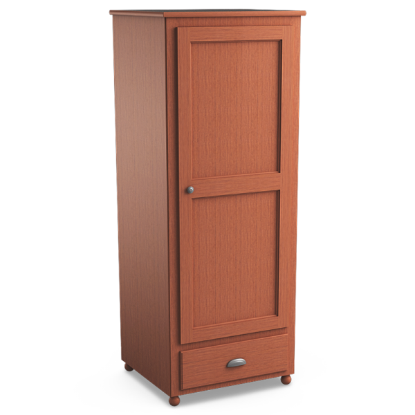 Aspen P2343 Single Wardrobe One Drawer