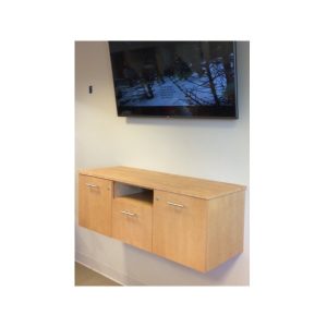 Custom Wall Hung Credenza